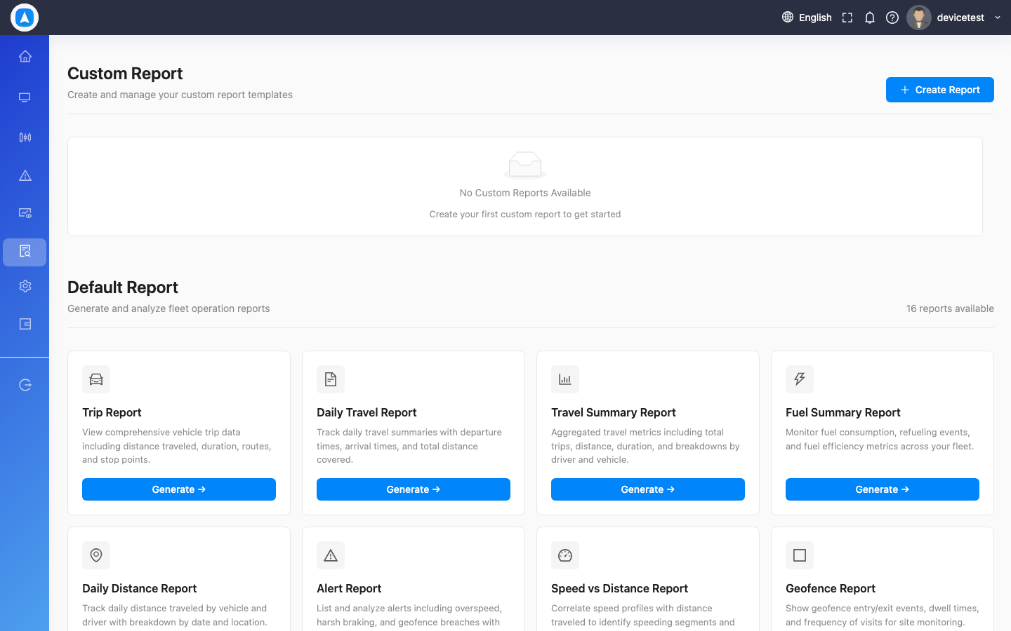 Reports Overview