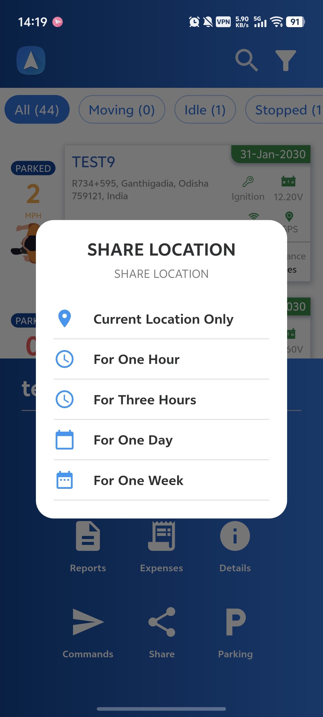 Share Location